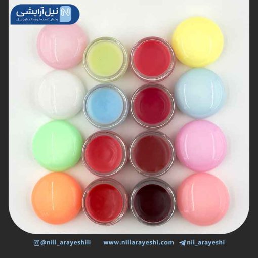 رژ لب خیس کاسه ای درب رنگی گگ بیر ( بدون جعبه )