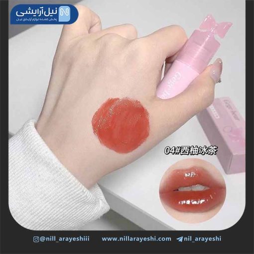 رژ لب خیس درب پاپیونی گگ بیر ( بدون جعبه )