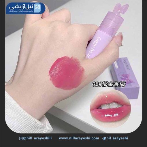 رژ لب خیس درب پاپیونی گگ بیر ( بدون جعبه )