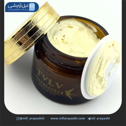 کرم سفید کننده کاسه ای کلاژن تی وی ال وی درب طلایی ( بدون جعبه )